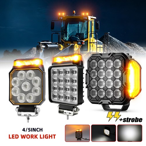 12v 24v amber directional - 12v, 4"
