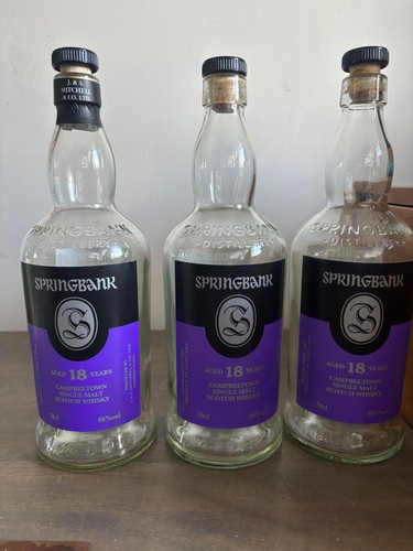 Springbank year old empty - 18,