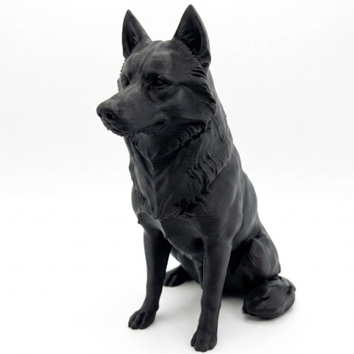 Siberian husky dog - siberian, sculpture