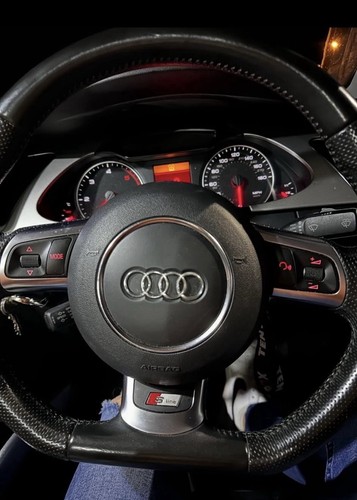 Audi flat bottom steering - audi,