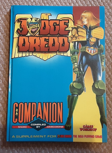 Judge dredd companion - companion, rpg