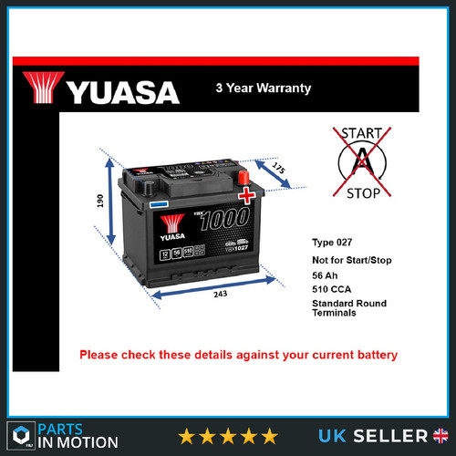 Battery fits citroen - citroen, berlingo