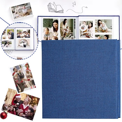 Blue photo album - blue,