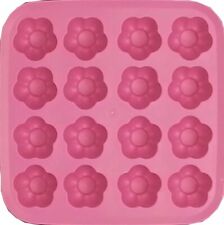 Ikea Plastis Kids Ice Cube Tray Rubber Flower Shape Flexible Mould Rare