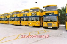 PHOTO  THAMESDOWN TRANSPORT SCHOOL BUS FLEET THAMESDOWN TRANSPORT USES QUITE OLD