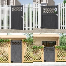 Large Wooden Garden Gate Pine