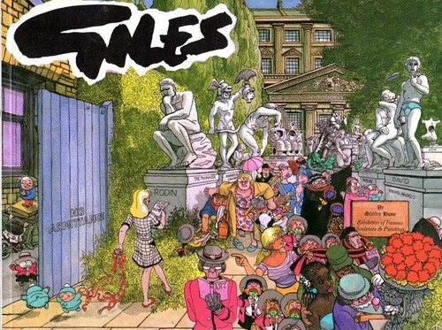 Giles 40th series cartoon - giles,