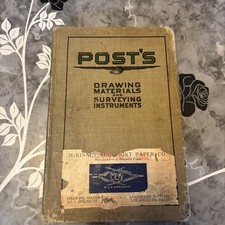 1921 Post's Drawing Materials