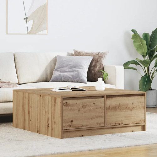 Coffee table with drawers - coffee,