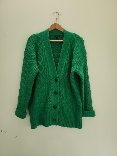 Crew oversized cable knit - j.,