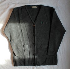 Men's Size S Vintage Post Office Counters LTD Collection Uniform Cardigan