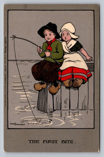 Postcard comic first - postcard,