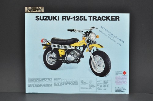 Vintage nos 1974 suzuki rv125 - nos,