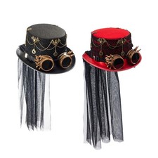 Steampunk Top Hat Jazz Hat