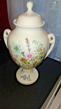 Vintage Aynsley China Wild Tudor Jar/Pot Lid with Acorn approx. 9.5" x 7"