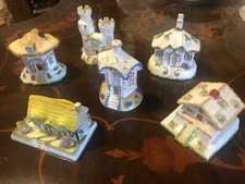 Vintage Coalport China Houses