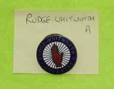 1911 - 1939 RUDGE-WHITWORTH (British) enamel motorcycle badge lapel - TYPE 1 a