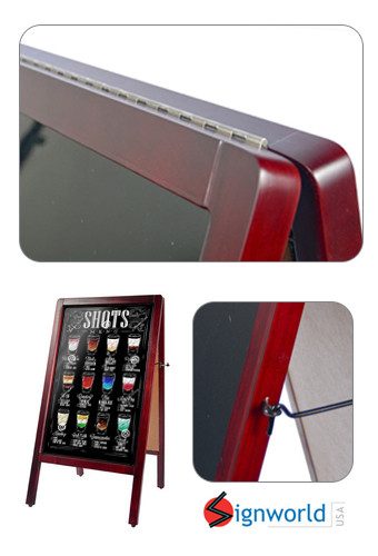 Sandwich marker board frame - sandwich, a