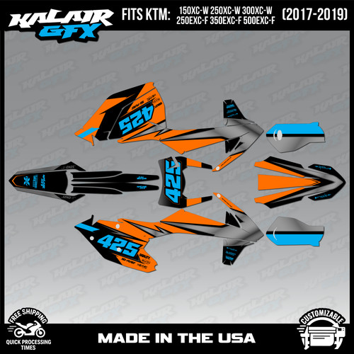 Graphics kit for ktm - graphics,