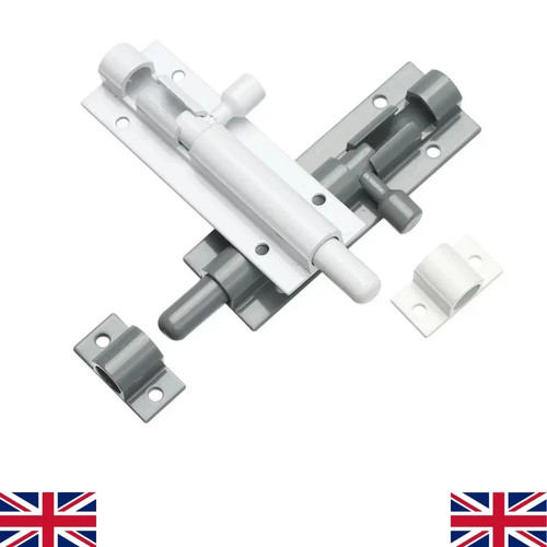 Slide bolt bathroom toilet - slide,