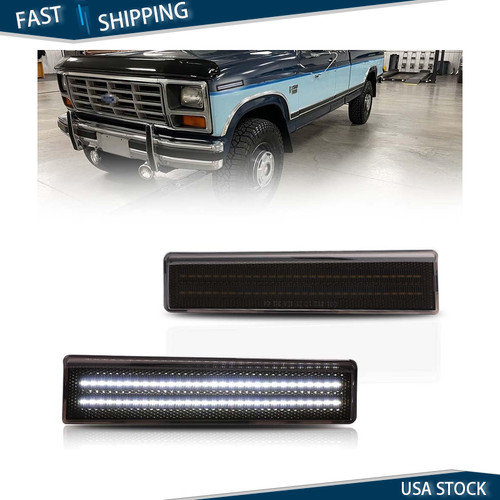 Front led side marker lights - front,
