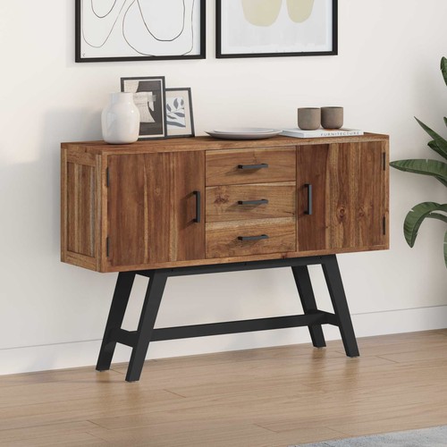 Stand with drawer natural - tv,