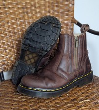 Dr Martens Docs 2976 Alyson Wintergrip Chelsea Boots Brown Leather UK 6 EU 38