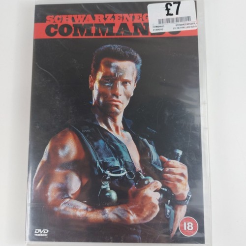 Commando dvd arnold - commando,