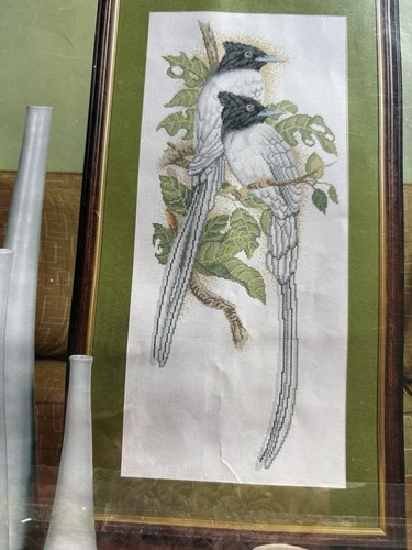 Dmc cross stitch - cross, birds