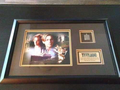 Titanic custom framed matted - titanic,