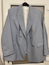 Ladies H&M Blazer - Pale Blue