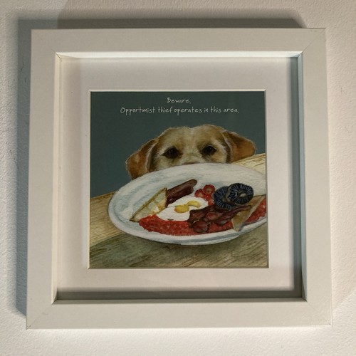 Anna danielle framed dog print - anna,