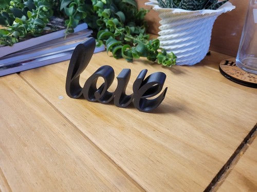 Love freestanding sign home - freestanding,
