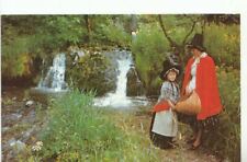 Fashion Postcard - Welsh National Costume - Lady and Young Girl - Ref 10702A