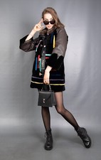 15495 NEW AMAZING SHEARED BEAVER COAT LUXURY FUR JACKET PELZ BEAUTIFUL SIZE M