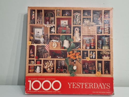 Vintage 1000 piece puzzle - vintage,