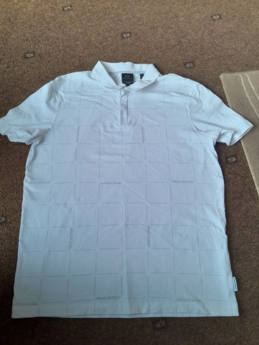 Armani exchange white men - white, men's