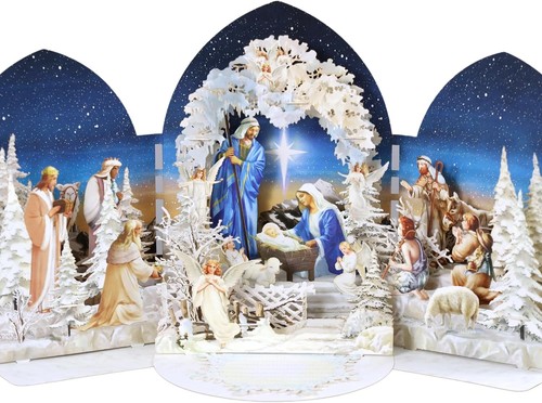 Pop christmas cards - pop, up