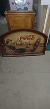 Original Handpainted Coca Cola Pub Advertising Sign