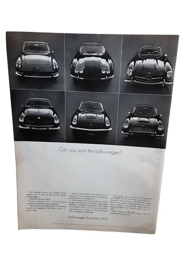 1967 volkswagen karmann ghia - 1967,