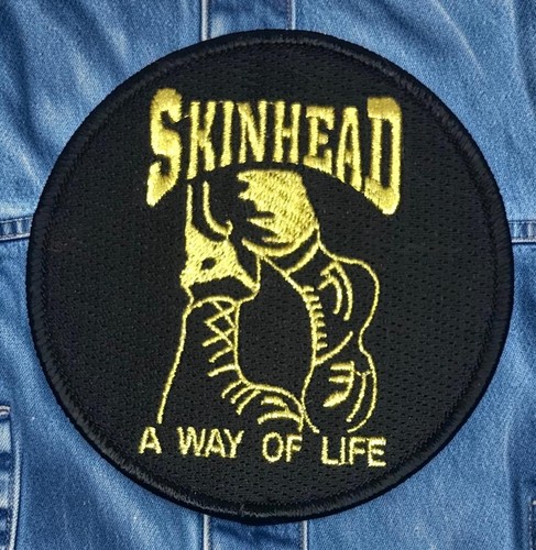 Ska reggae skinhead - patch,
