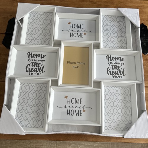 Multiple white photo picture - white,