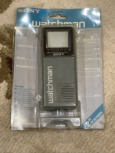 Vintage sony watchman portable - vintage,