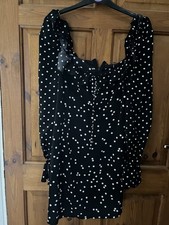 Boohoo Bardot Dress Size 14