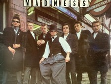 madness absolutely 1989 Lp+ Inner (RARE Holding Brolly Up Sleeve)ska 2tone 