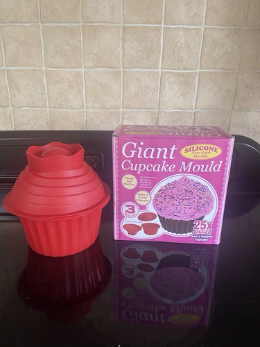 Giant cupcake silicone mould - giant,