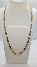 Mens 9ct Gold Chain Figaro