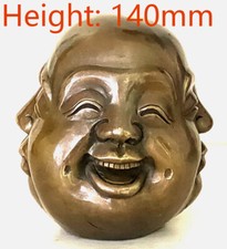 14cm/5.5inch Old tibet 4 faced