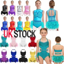 Kids Girls Feather Tutu