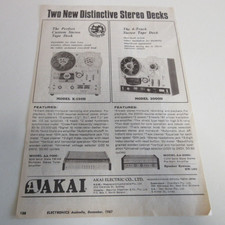 AKAI Tape Decks & Amps -